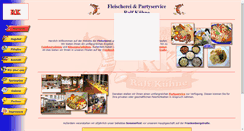 Desktop Screenshot of fleischerei-kuehne.de